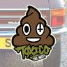 The Shit Sticker - Toxico Clothing