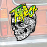 Wasteland Skull Sticker - Toxico Clothing