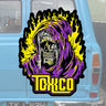 Witch Burner Sticker - Toxico Clothing