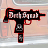 Deth Squad Uzi Sticker - Toxico Clothing