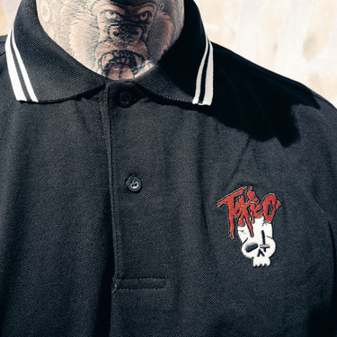 Skully Polo Shirt - Toxico Clothing