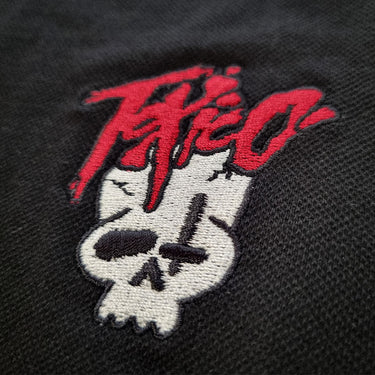 Skully Polo Shirt - Toxico Clothing