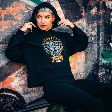 Tiger Cropped Hood - Toxico Clothing