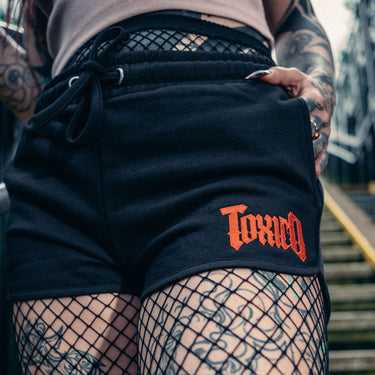 Panther Retro Sweat shorts - Toxico Clothing