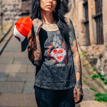 Heart & Thorns Racerback Vest