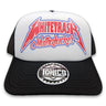 Whitetrash Metal Trucker Hat - Toxico Clothing