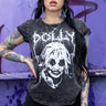 BM Dolly Rolled Sleeve Tee - Toxico Clothing