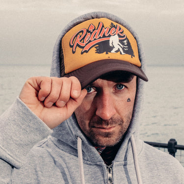 Rednek Sasquatch Trucker Hat - Toxico Clothing