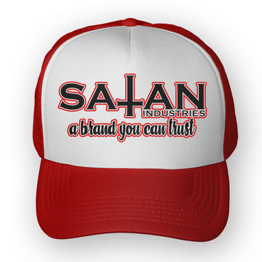Satan Brand Trucker Hat - Toxico Clothing