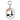 Skull Cross Keychain