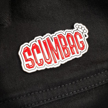 Scumbag Enamel Pin - Toxico Clothing