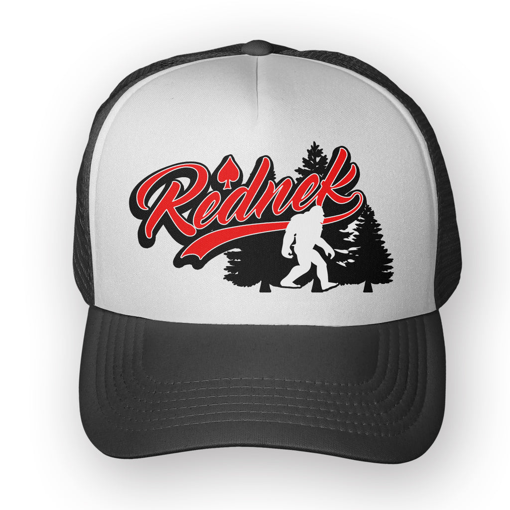 Rednek Sasquatch Trucker Hat - Toxico Clothing