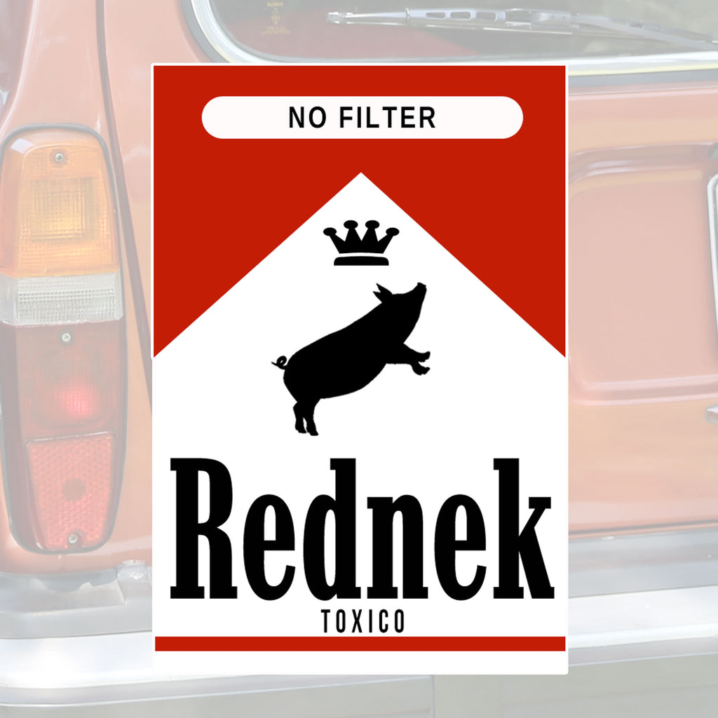 Rednek Smokes Sticker