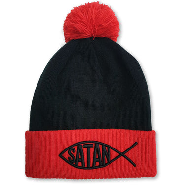 Satan Fish Bobble Hat - Toxico Clothing