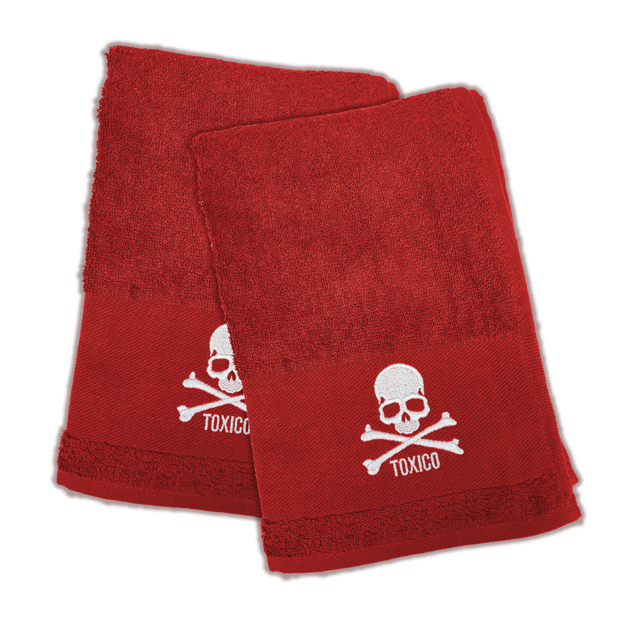 Skull Hand Towel Set - Toxico Clothing